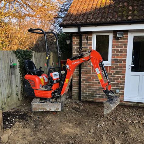 Mini Digger Hire from £75 